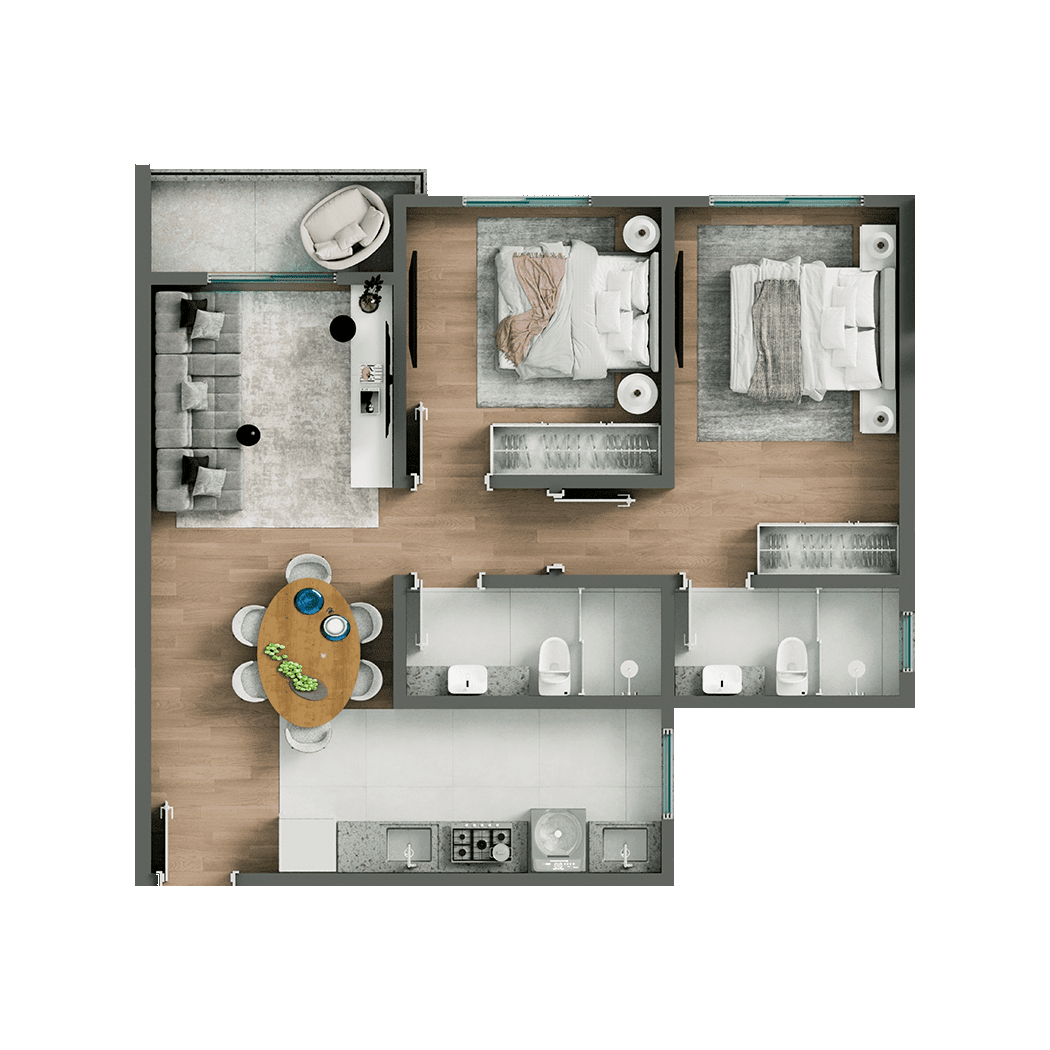 Planta 05 do Gran Mondrian