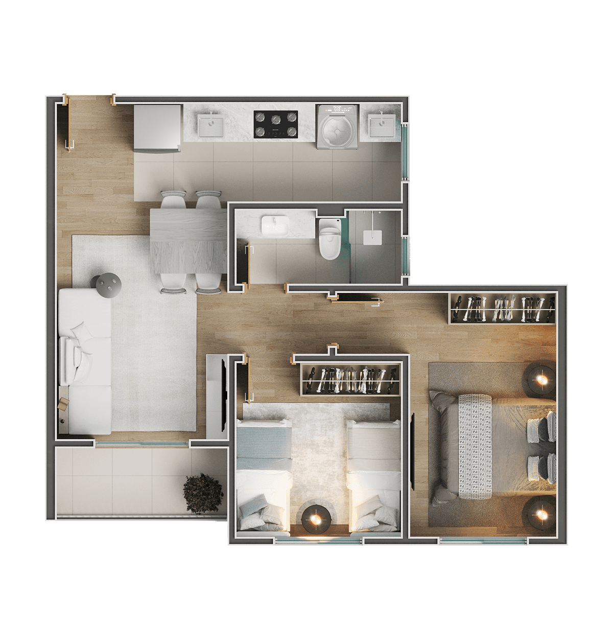 Planta 07 do Vivaldi Home Club