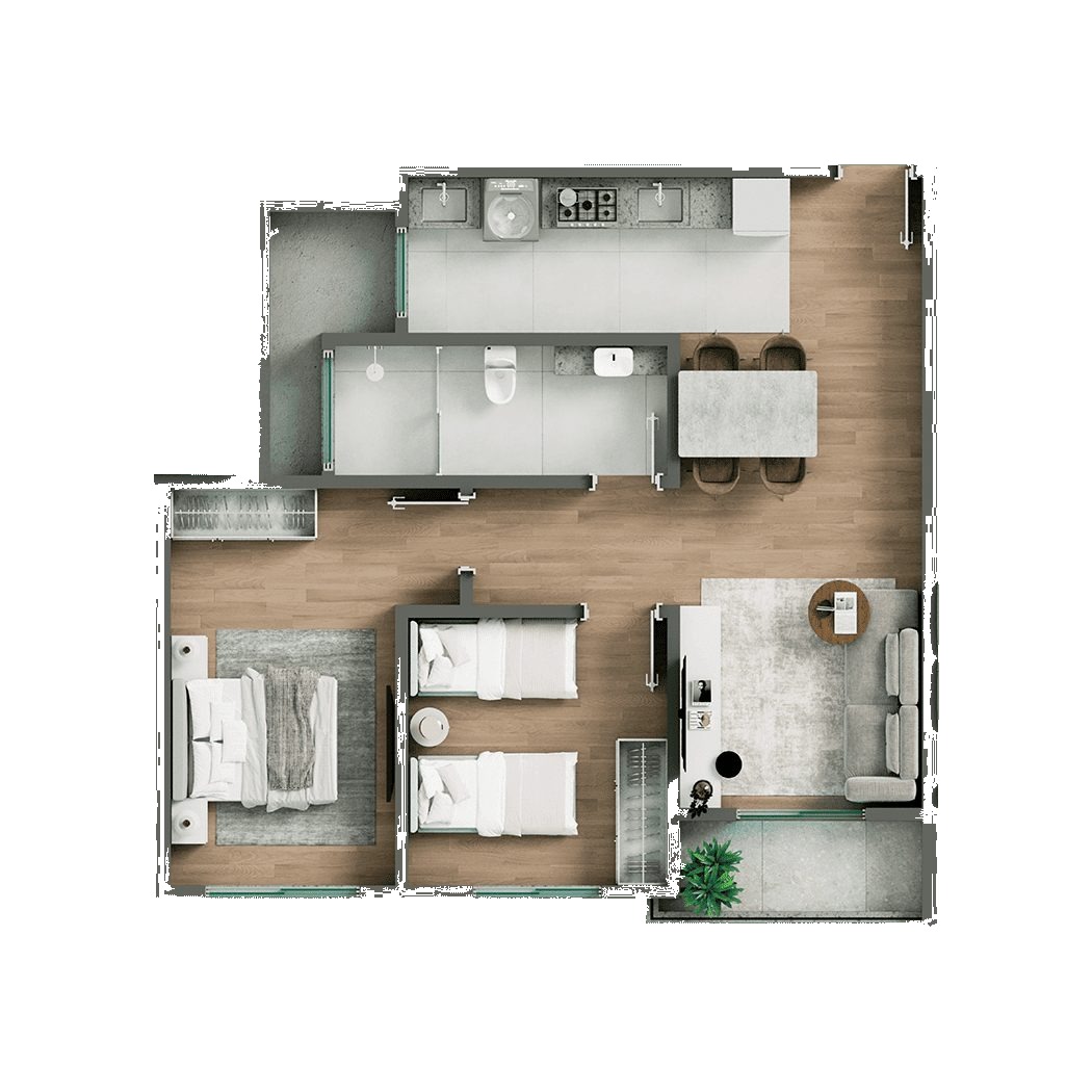 Planta 04 do Gran Mondrian