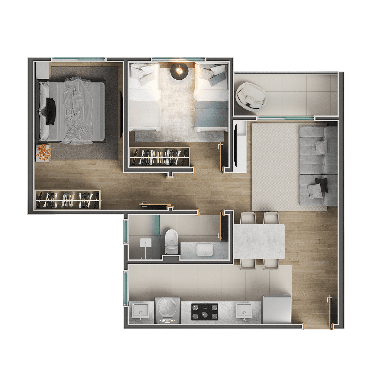Planta 03 do Vivaldi Home Club