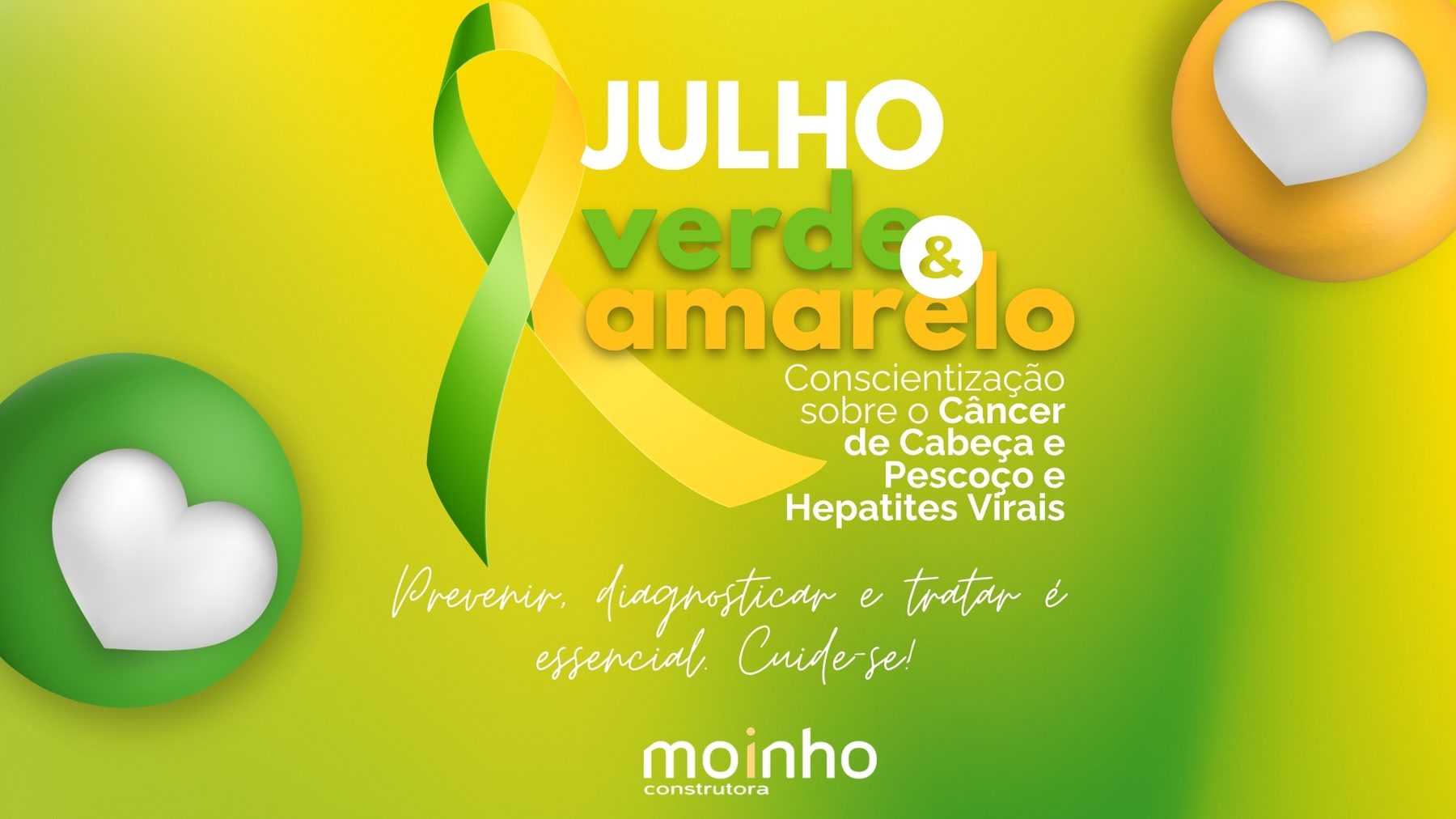 Campanha de saúde da Construtora Moinho
